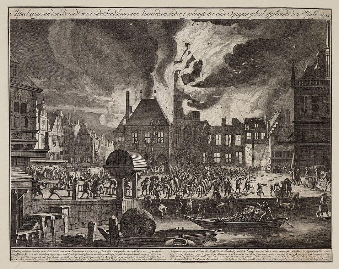 ​​​​​​​Пожар в Амстердаме