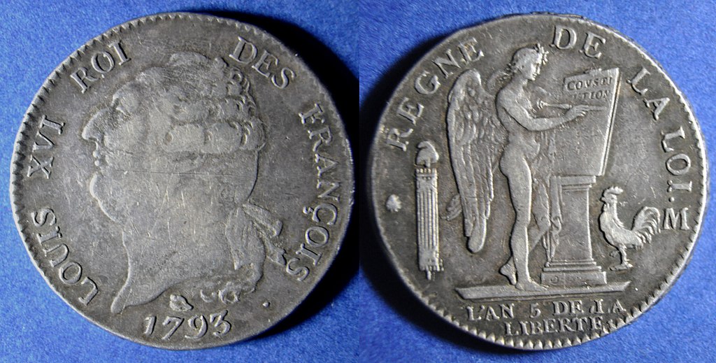 6 ливров 1793 года