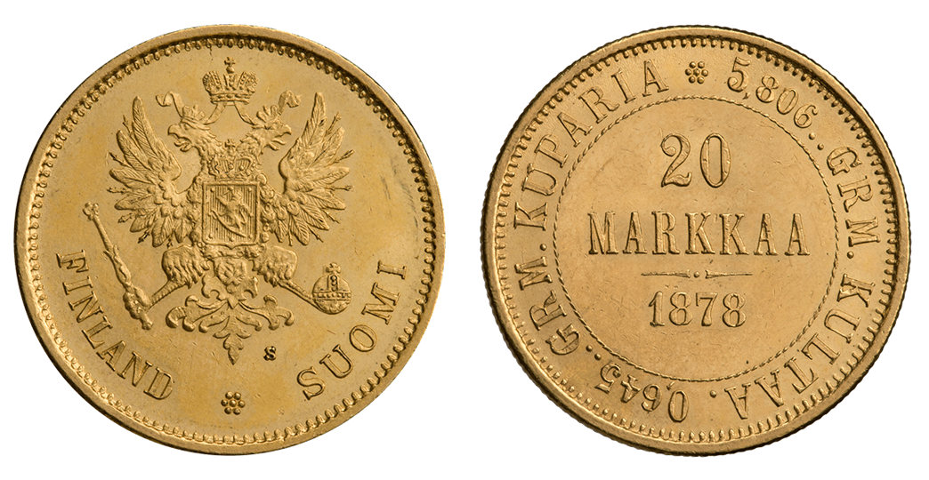 Монеты для Финляндии (аверс и реверс) 