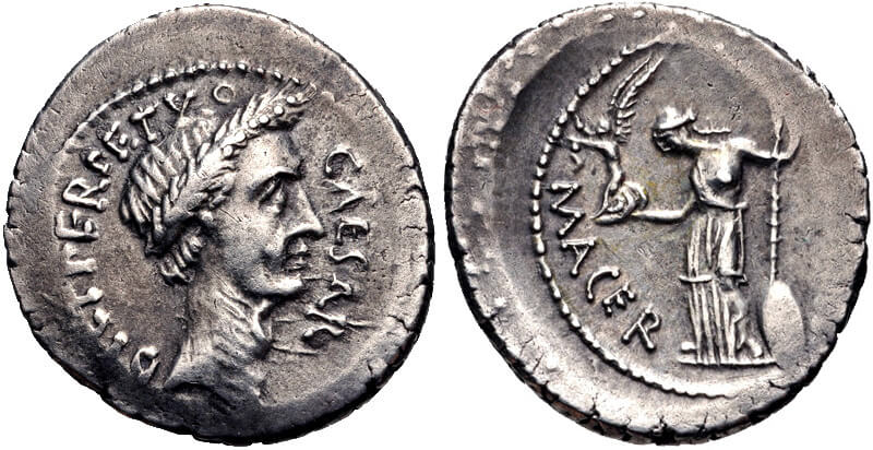 Денарий Цезаря